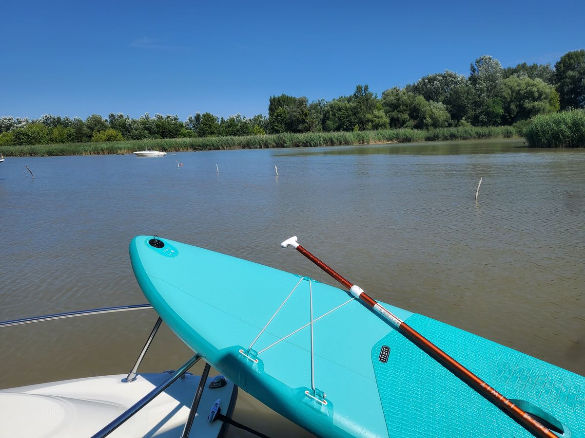 Paddleboard pri hausbóte